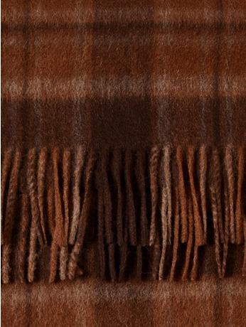 SLMTOPE WOOL CHECK SCARF