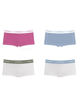 PCLOGO LADY 4 PACK SOLID NOOS BC