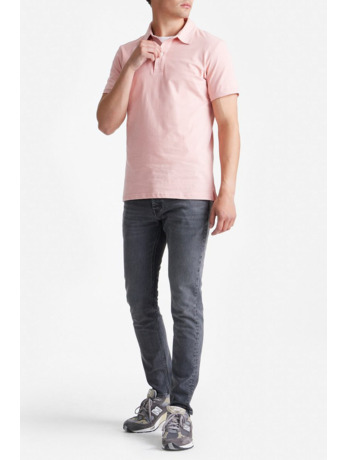 King Essentials The James Poloshirt Roze