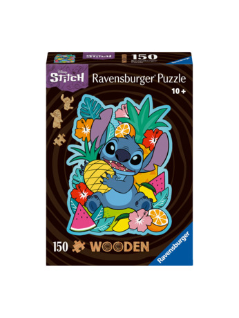 Ravensburger houten puzzel Disney Stitch - Legpuzzel - 150 stukjes