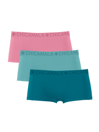 Meisjes 3-pack Boxer Shorts Effen