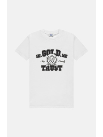 Het Tennis T-shirt Wit Unisex