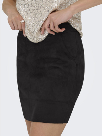 ONLJULIE LIFE FAUX SUEDE SKIRT OTW NOOS