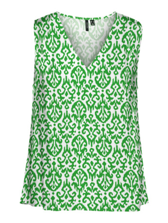 VMEASY JOY S/L V-NECK TOP WVN GA