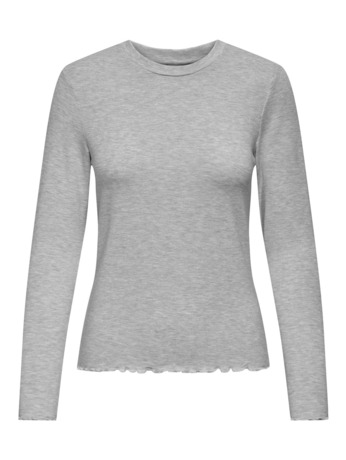 Regular Fit O-Neck Long Sleeves (L/S) Basic top met ronde hals en lange mouwen