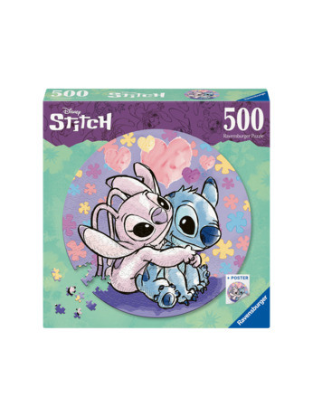 Ravensburger Round puzzle Disney Stitch - Legpuzzel - 500 stukjes