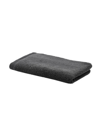 Sava - Gastendoek - GOTS KATOEN - 30x50 cm - Dark grey