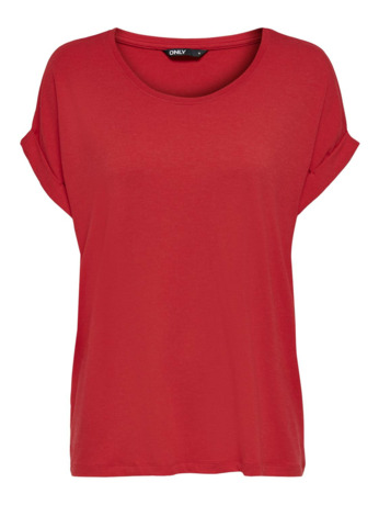 Regular Fit O-Neck Short Sleeves (S/S) Regular fit top met ronde hals en korte mouwen