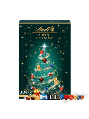 Lindt Adventskalender Kerstboom Gemengd 221 gram