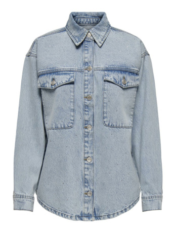 Spread Collar Long Sleeves (L/S) Spijkerjack met lange mouwen en verlaagde schouders