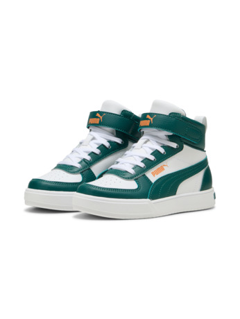 Caven Mid PS PUMA White-Varsity Green-P