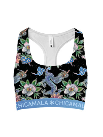 Dames 1-pack racer back Print Print