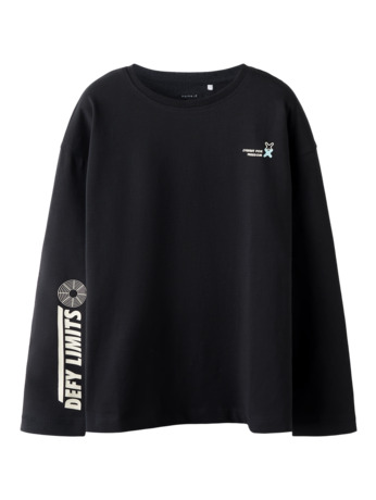 Relaxed Fit O-Hals Lange Mouwen Jongens