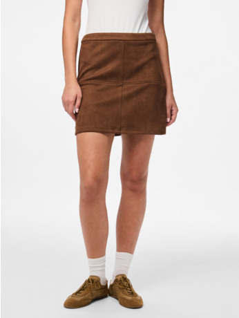 PCRAKEL BRUSHED HW MINI SKIRT