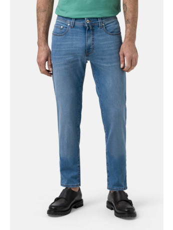 Pierre Cardin Broek Lyon Tapered Futureflex Vintage Blauw