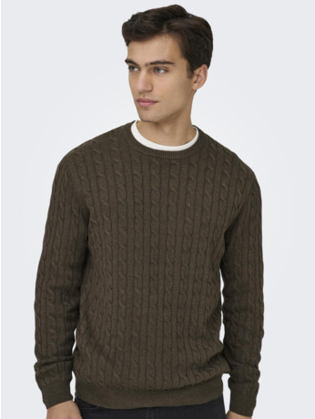 Regular Fit Crew Neck Lange Mouwen (L/S) Heren