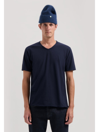 Basic Round Neck Tee Slub Jersey