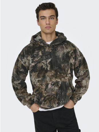 Oversize Fit Hoodie Lange Mouwen (L/M) Heren