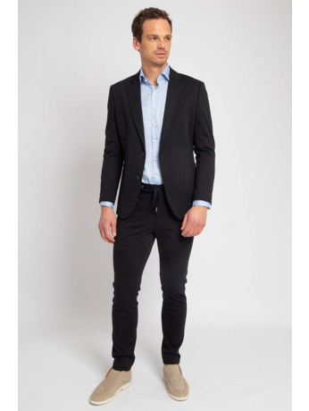 Suitable Jersey Suit Navy