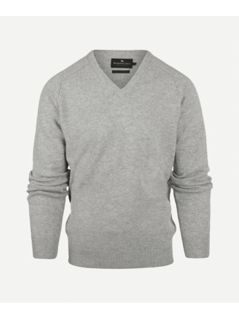 Lambswool V- neck Sweater