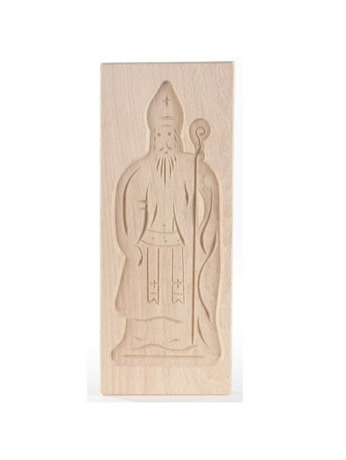 07 Speculaasplank Sinterklaas 29x11cm