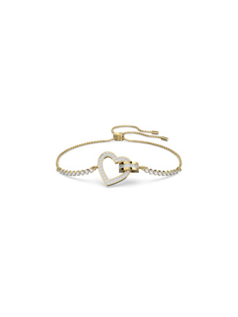Lovely Soft Bracelet Gold shiny Crystal