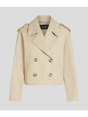 SHORT TRENCH COAT
