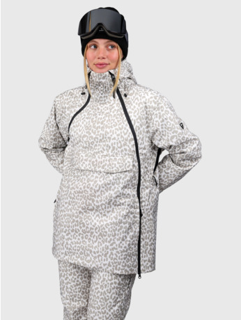 Joicya-Print Women Snow Jacket