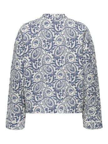 O-Neck Long Sleeves (L/S) Gewatteerd kort jasje