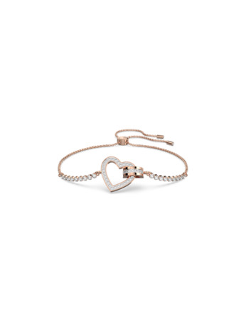 Lovely Soft Bracelet Rose Gold shiny Crystal