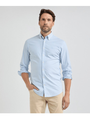 Sretch Oxford Shirt Small Stripe