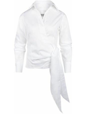 Steppin' Out Wikkel Blouse Julia Wit