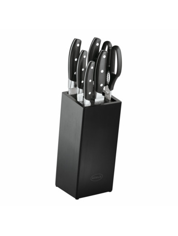 Knife block with bristles CUISINE 7 pcs.