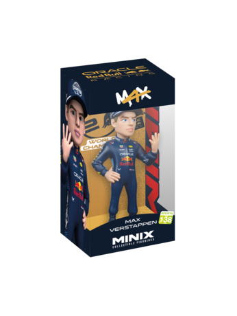 Minix Figure - 4 Times World Champion - Max Verstappen