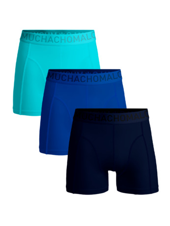 Heren 3-pack Boxershorts Microvezel Blue/Blue/Green