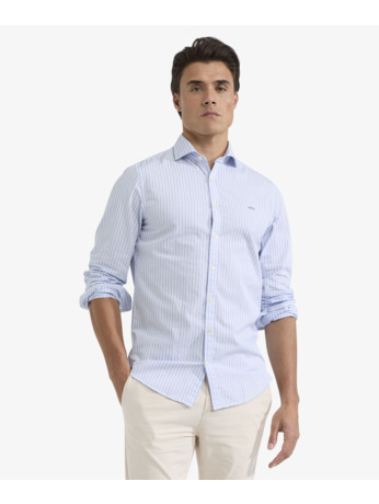 Stripe Shirt 100% Cotton Heren