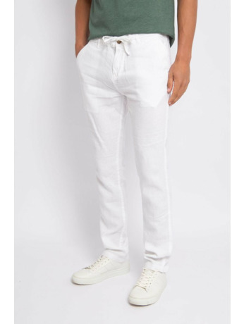 Suitable Chino Linnen Wit