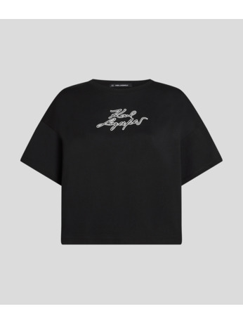 SIGNATURE VARSITY BOXY T-SHIRT