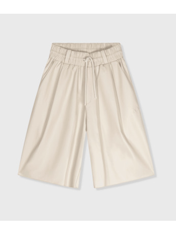 10DAYS Dames leather look short Bermuda 100% puur