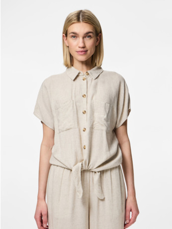 PCPIA SS TIE SHIRT WVN NOOS