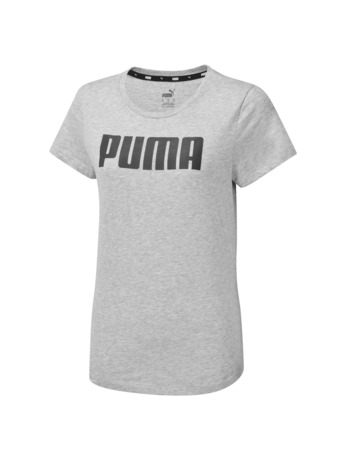 ESS PUMA Tee W Licht Grijs Heather Vrouwen