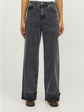 JXTOKYO WIDE FOLD HW JEANS DNM LN