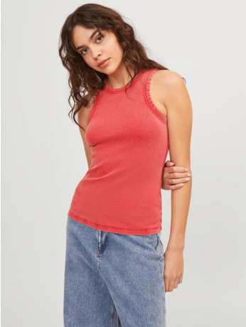 JXFOREST STR SL WASH RIB TOP JRS