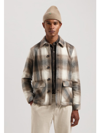 Dstrezzed Heren Overshirt Zwart Key Check