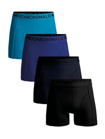 Men 4-Pack Boxer Shorts Solid