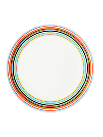 Origo plate flat 20cm orange