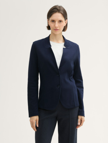 Gemêleerde blazer met pasvorm