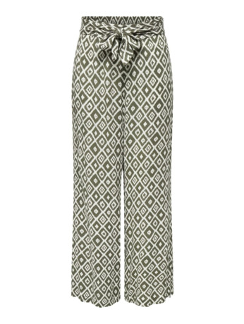 Loose Fit Loose fit broek met riem in de taille