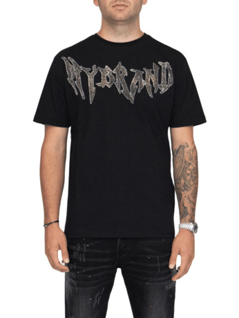MYBRAND Winged Emblem Sparkle Tee MEN