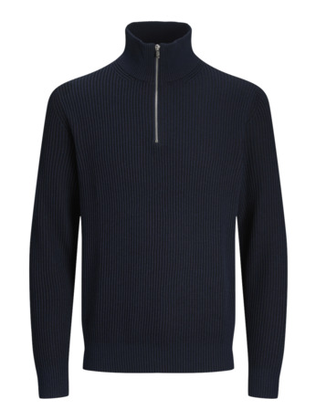 JPRBLALIAM KNIT HALF ZIP BF LN